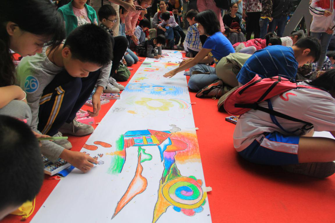 小巷中的藝術(shù)寶藏，大型繪畫比賽盛況展示