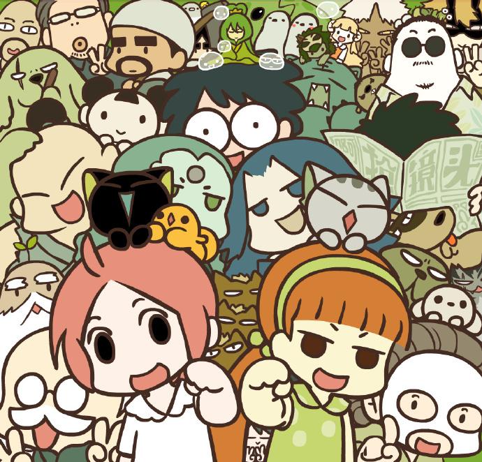 貓妖動漫，自然美景探險之旅的奇幻之旅