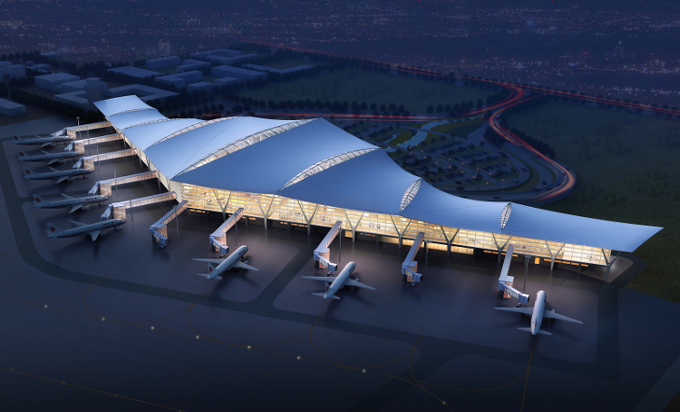 濰坊機場最新圖紙揭曉，塑造航空樞紐的新篇章